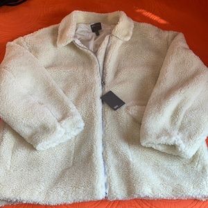 ASOS mens faux sheepskin jacket 3XL